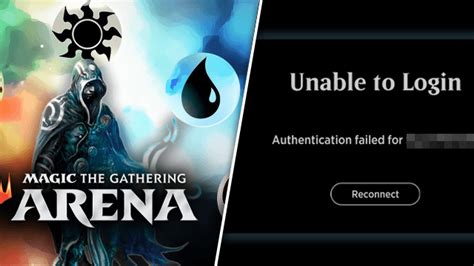 Magic arena login authentication